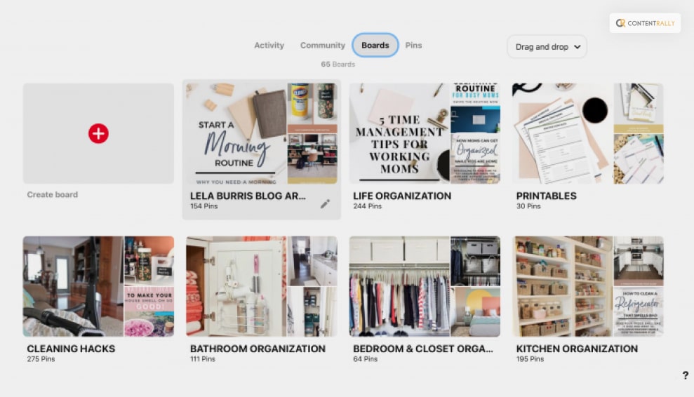 Organize Your Board